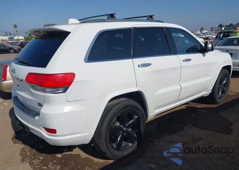2014 Jeep Grand Cherokee Overland из США, поврежденный, VIN 1C4RJFCG3EC233361